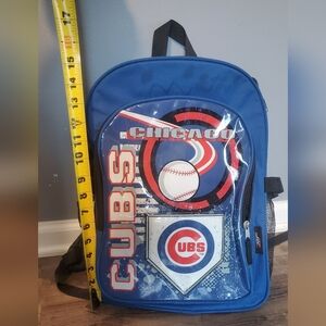 Northwest Blue Chicago Cubs Kids Backpack with Red & White Accents